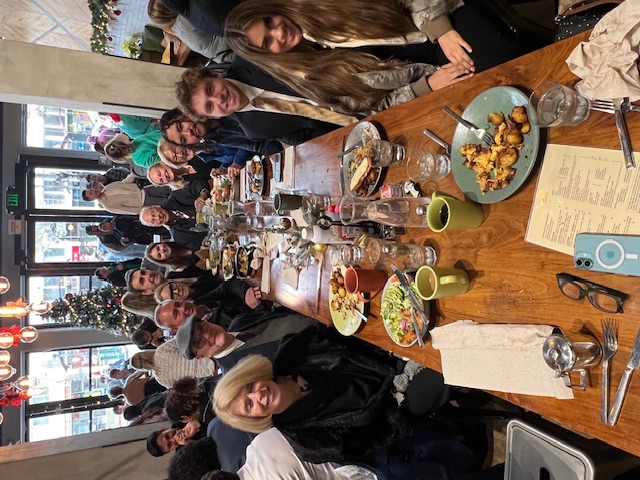 Berkeley graduation dinner with family