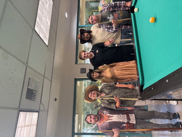 Special Olympics billiards event