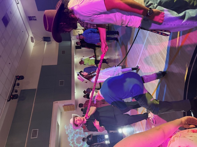 Special Olympics dance party